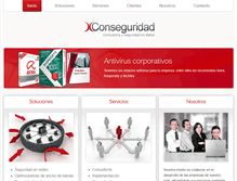Tablet Screenshot of conseguridad.com.mx
